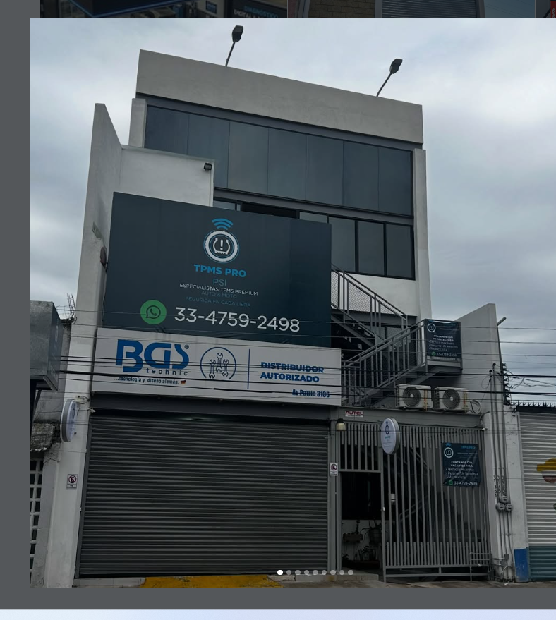 Fachada de sucursal Matriz Patria