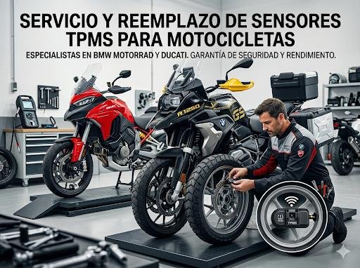 Servicio de sensores TPMS para motocicletas premium